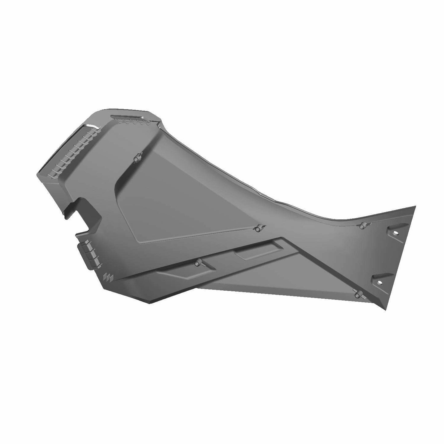 Polaris ATV Side Panel, Right, Magnetic Met, Genuine OEM Part 5453647-603, Qty 1