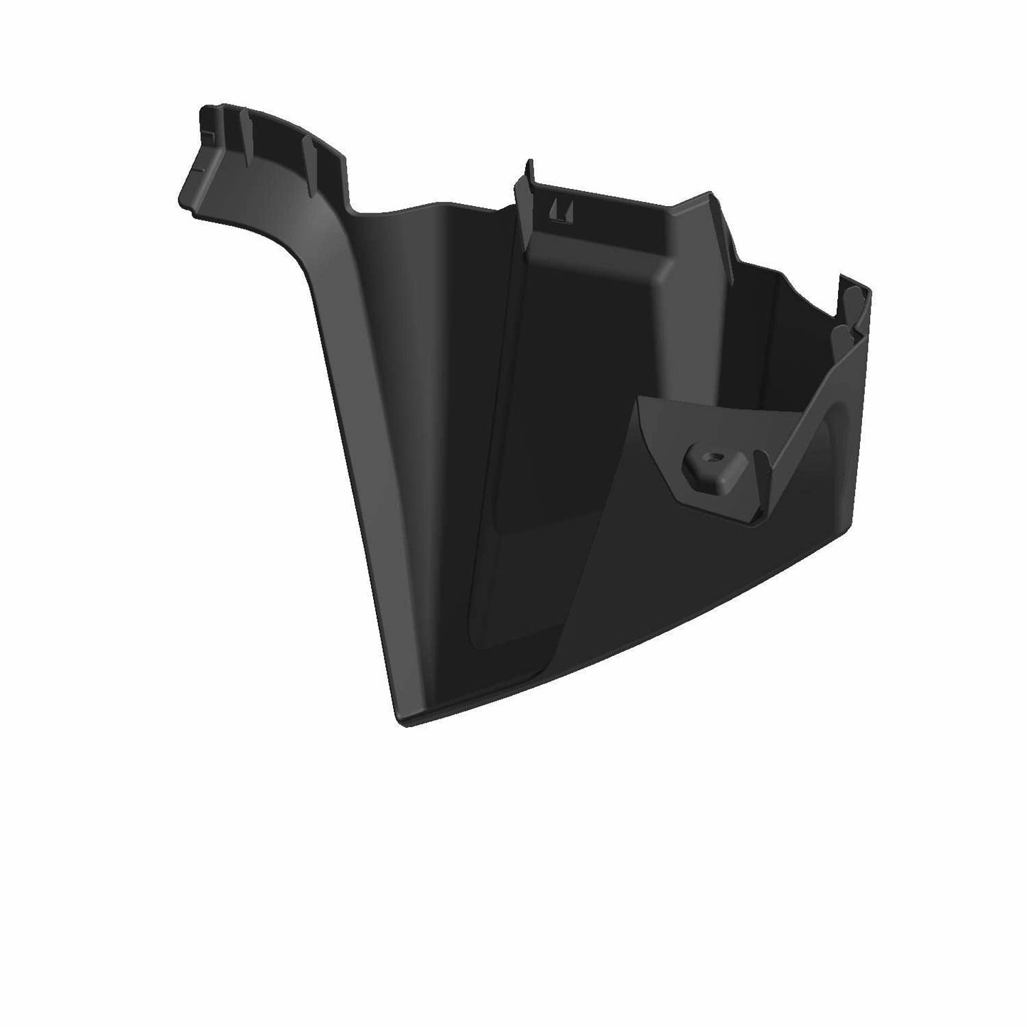 Polaris Slingshot Sunshade Fin, Outer, Left, Black Crystal, Genuine OEM Part 5453482-677, Qty 1