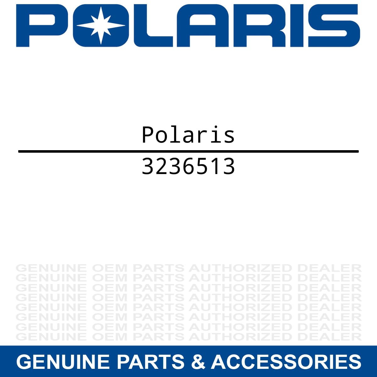 Polaris RZR Inner Joint Assembly, Rear, Genuine OEM Part 3236513, Qty 1
