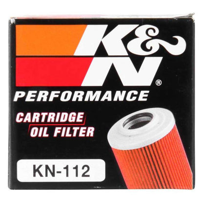 K&N Honda/Kawasaki/Polaris/Suzuki 1.969in OD x .469in ID x 1.438in H Oil Filter