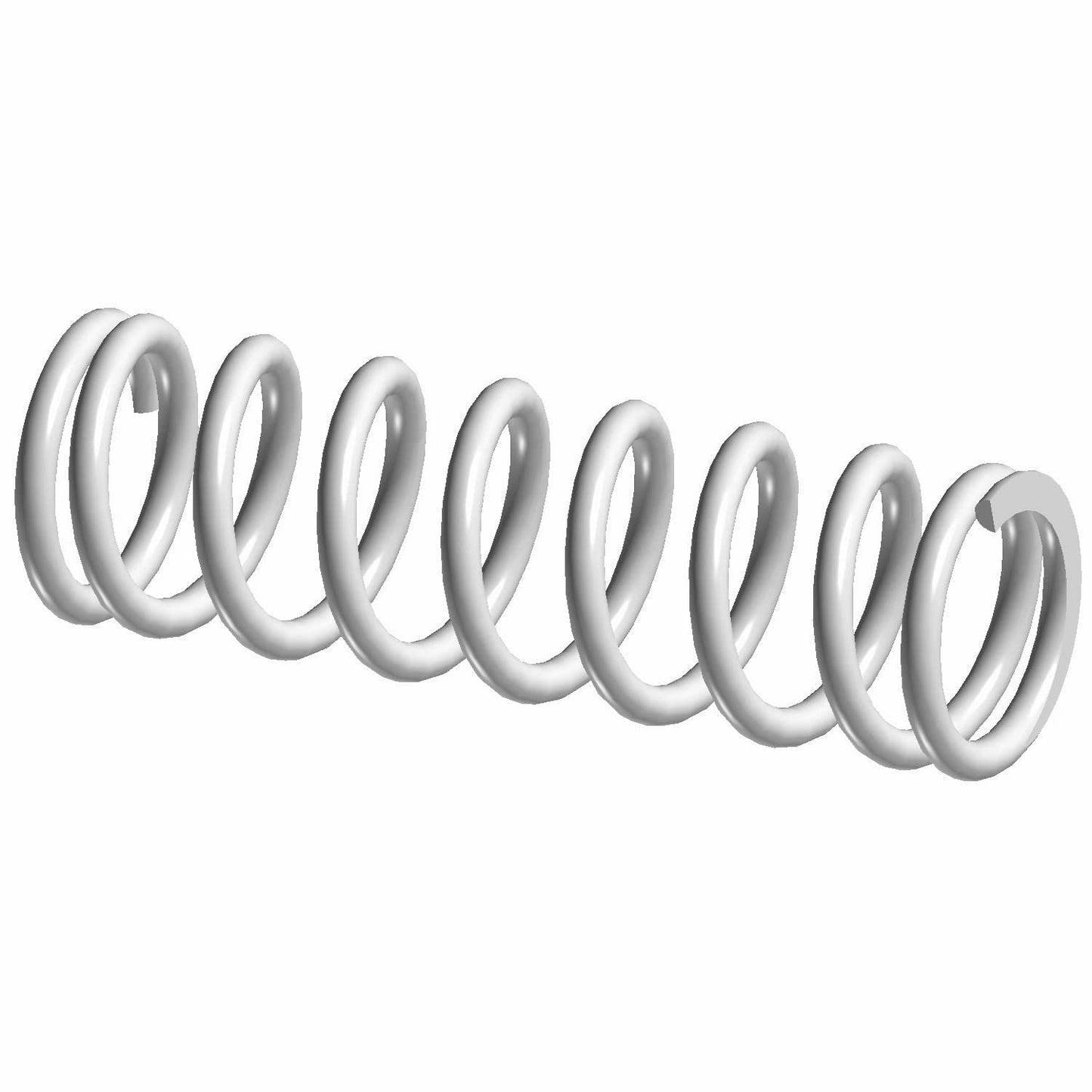 Polaris RZR Main Spring, Rear, Cloud Silver, Genuine OEM Part 7044868-385, Qty 1