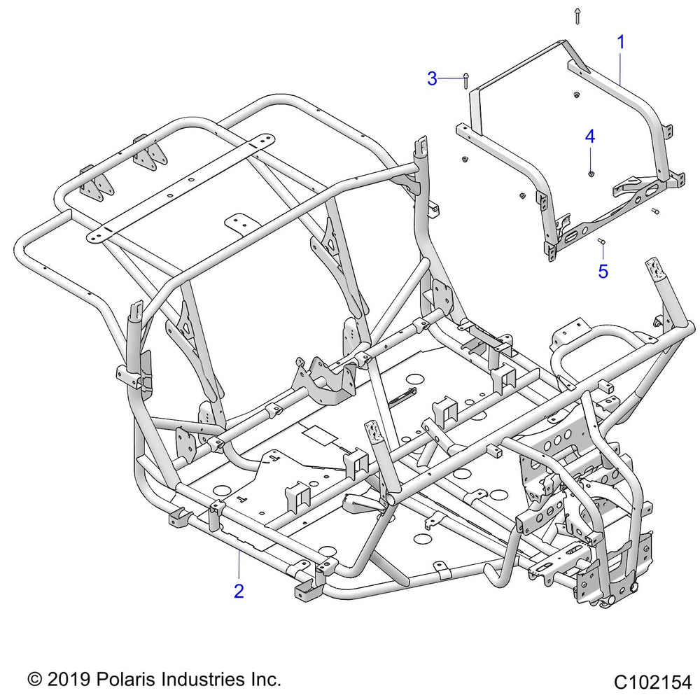 
                      
                        Polaris Ranger Rivet, 2.4 x 6, Genuine OEM Part 7662382, Qty 1
                      
                    