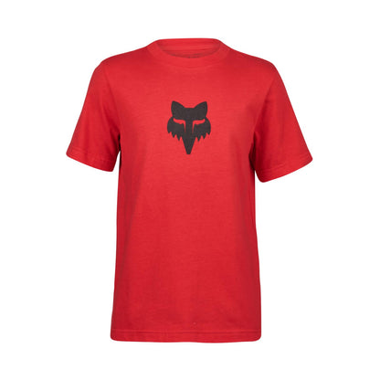 Fox Racing Boys' YOUTH FOX LEGACY SS TEE, FLAME RED, X-Large