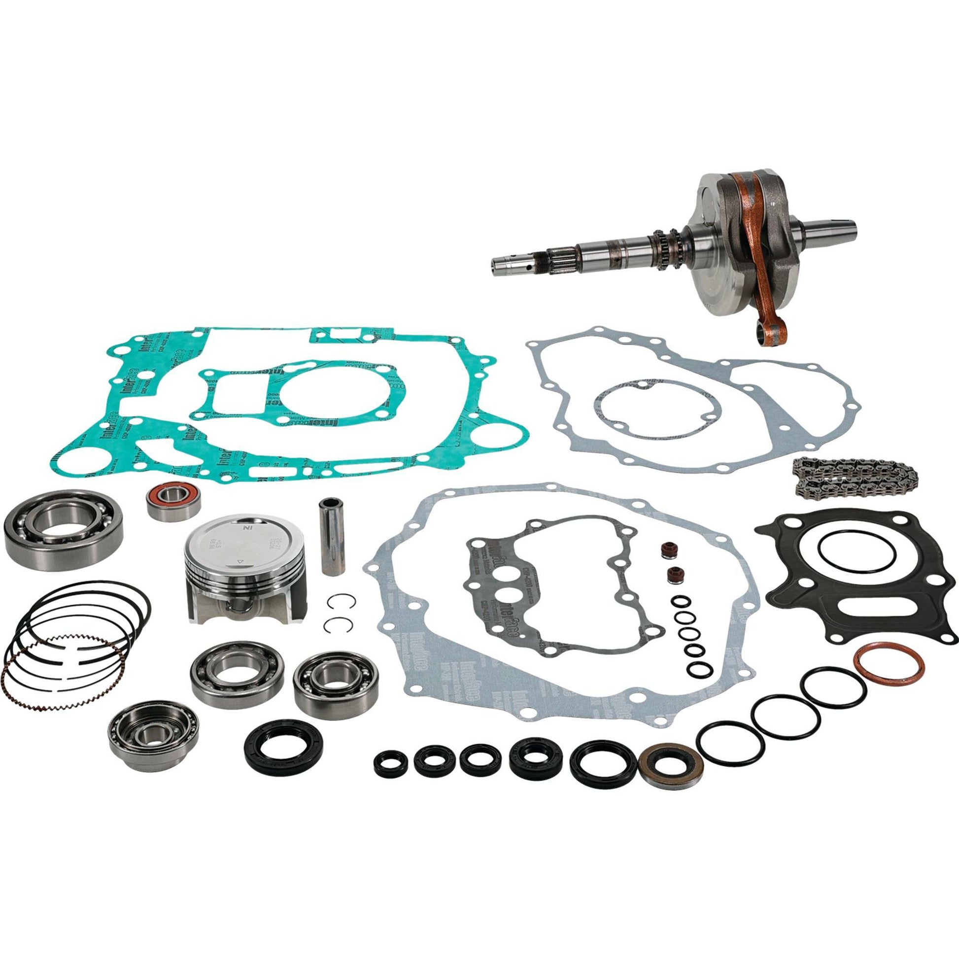 Complete Engine Rebuild Kit Os Piston +0.5mm Hon