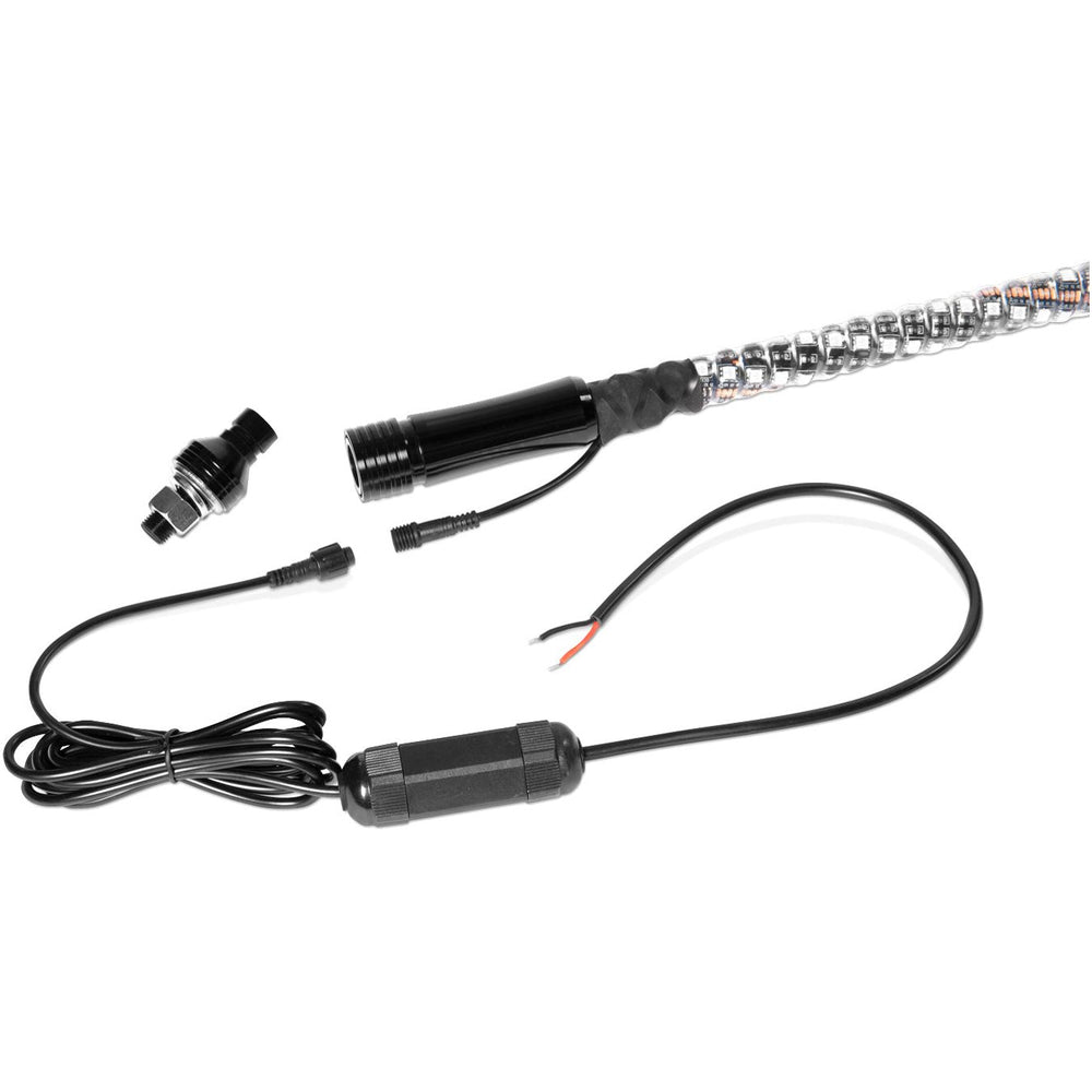 4' Rgb Led Whip Wp4