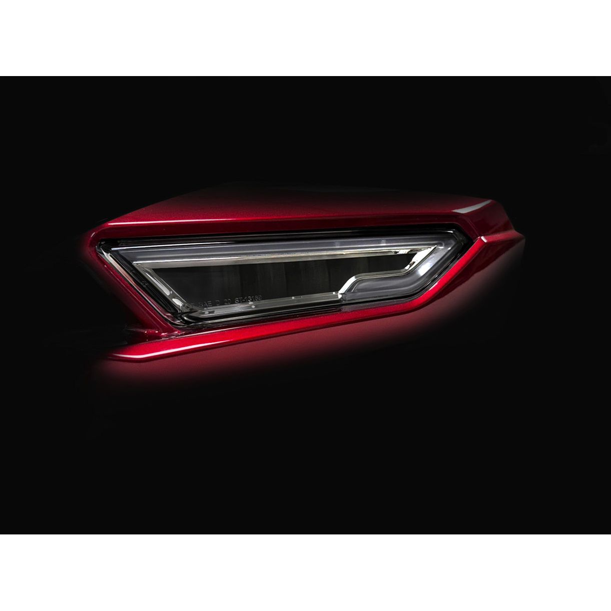 Led Mirror Seq Ts W/Drl Smoke Hon Gl