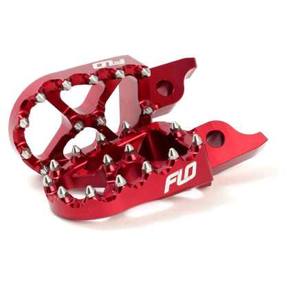 Pro Series Foot Pegs Red Kaw/Hon