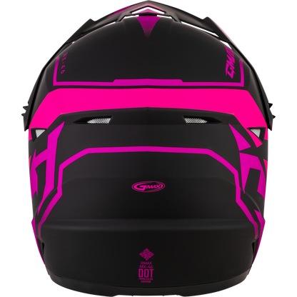 Mx 46 Compound Helmet Matte Black/Pink Md