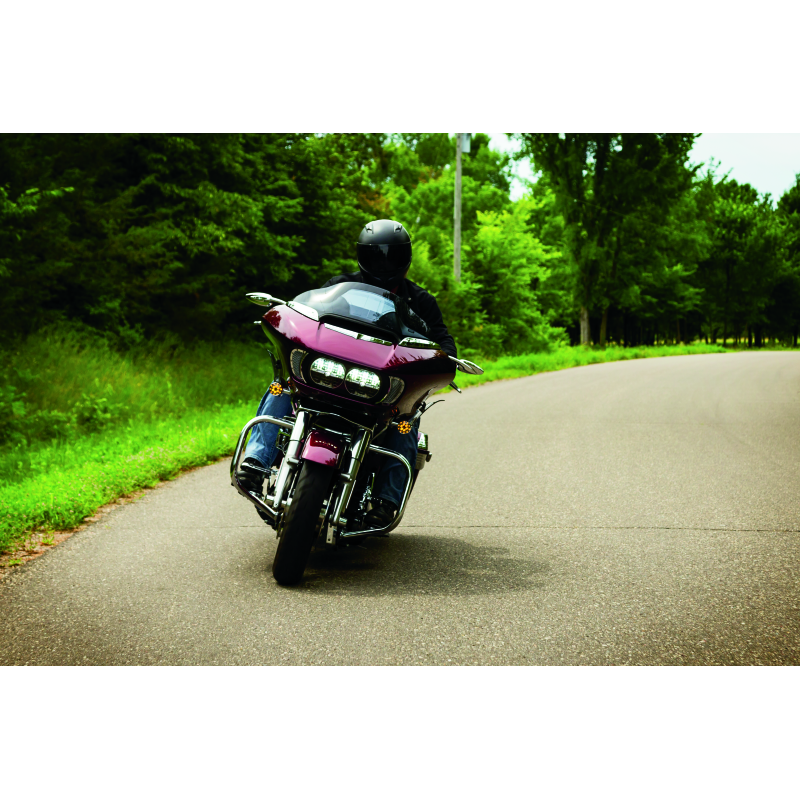 Kuryakyn Windshield Side Trims Chrome