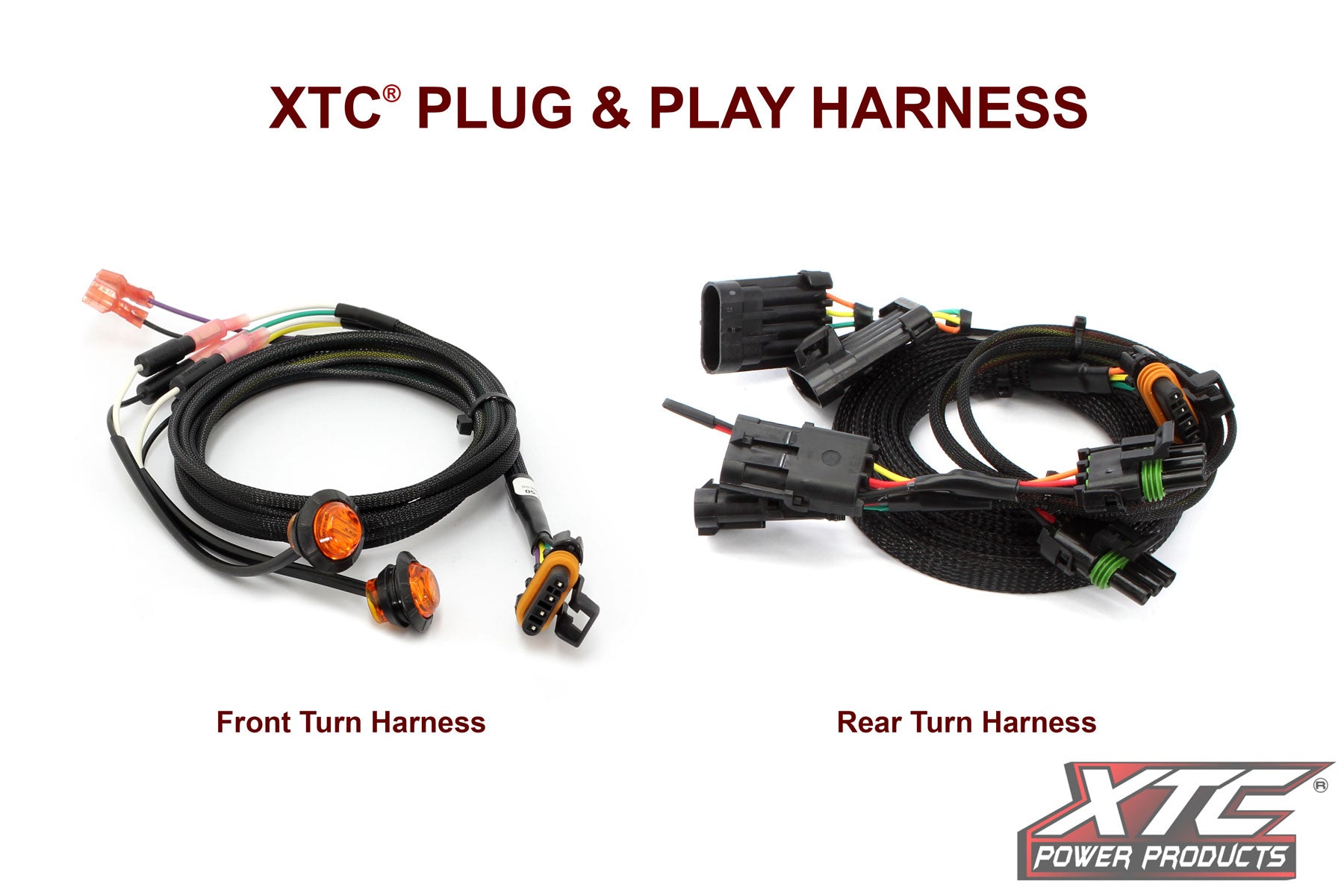 Auto Turn Signal Kit W/ Billet Lever And Front Drl Lights Can