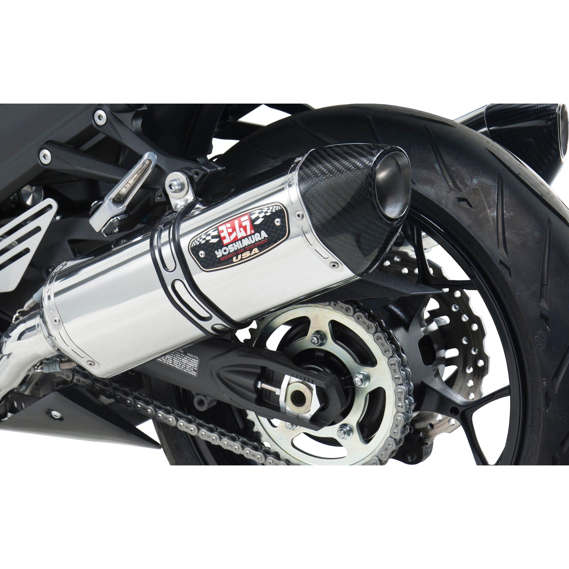 Exhaust Race R 77 Slip On Ss Ss Cf Dual