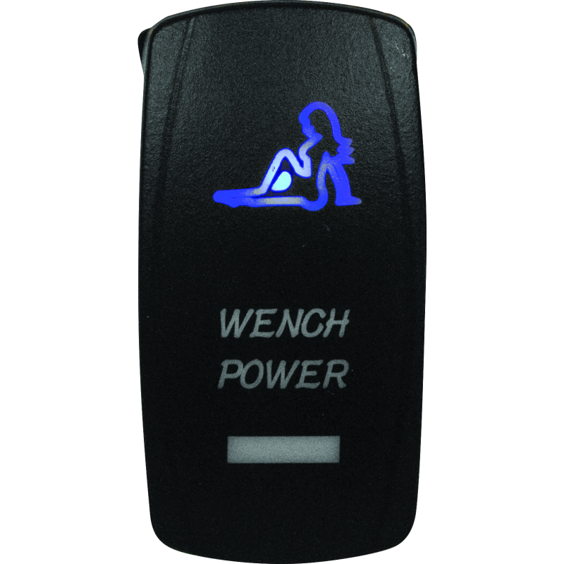 DragonFire Racing Lighted Switch Wench Power Blue