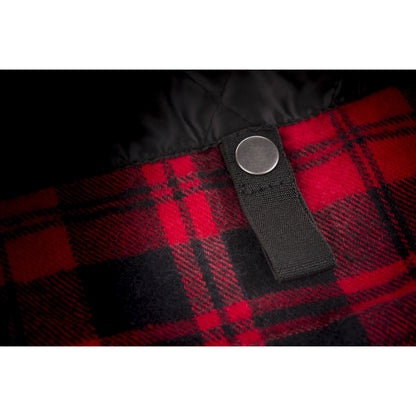 Marksman Flannel Black/Red Sm