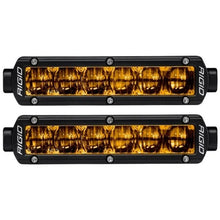 Rigid Industries 6in SR-Series Pro Dot / SAE Fog Lights (Pair) - Selective Yellow