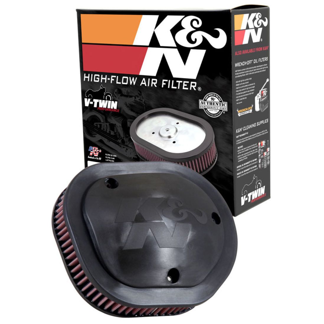 K&N 2014 Indian Chief Classic 111 CI Replacement Drop In Air Filter