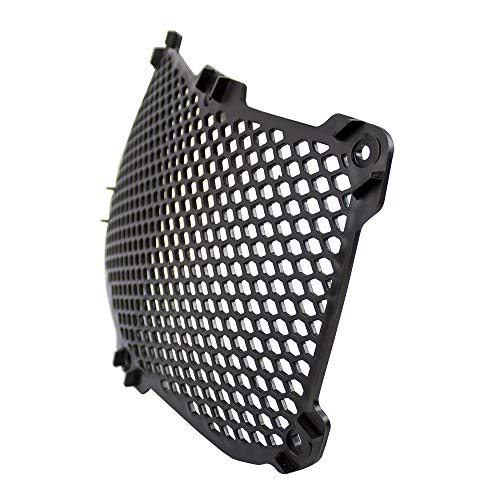 Polaris ATV Radiator Screen, Gloss Blcak, Genuine OEM Part 5437424-070, Qty 1