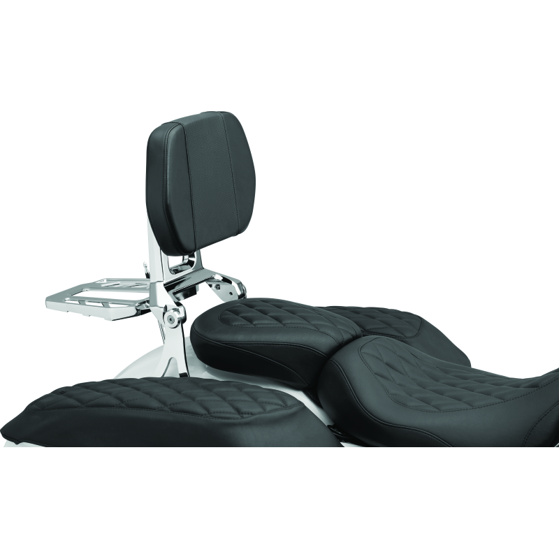 Kuryakyn Neo Driver & Passenger Backrest Chrome