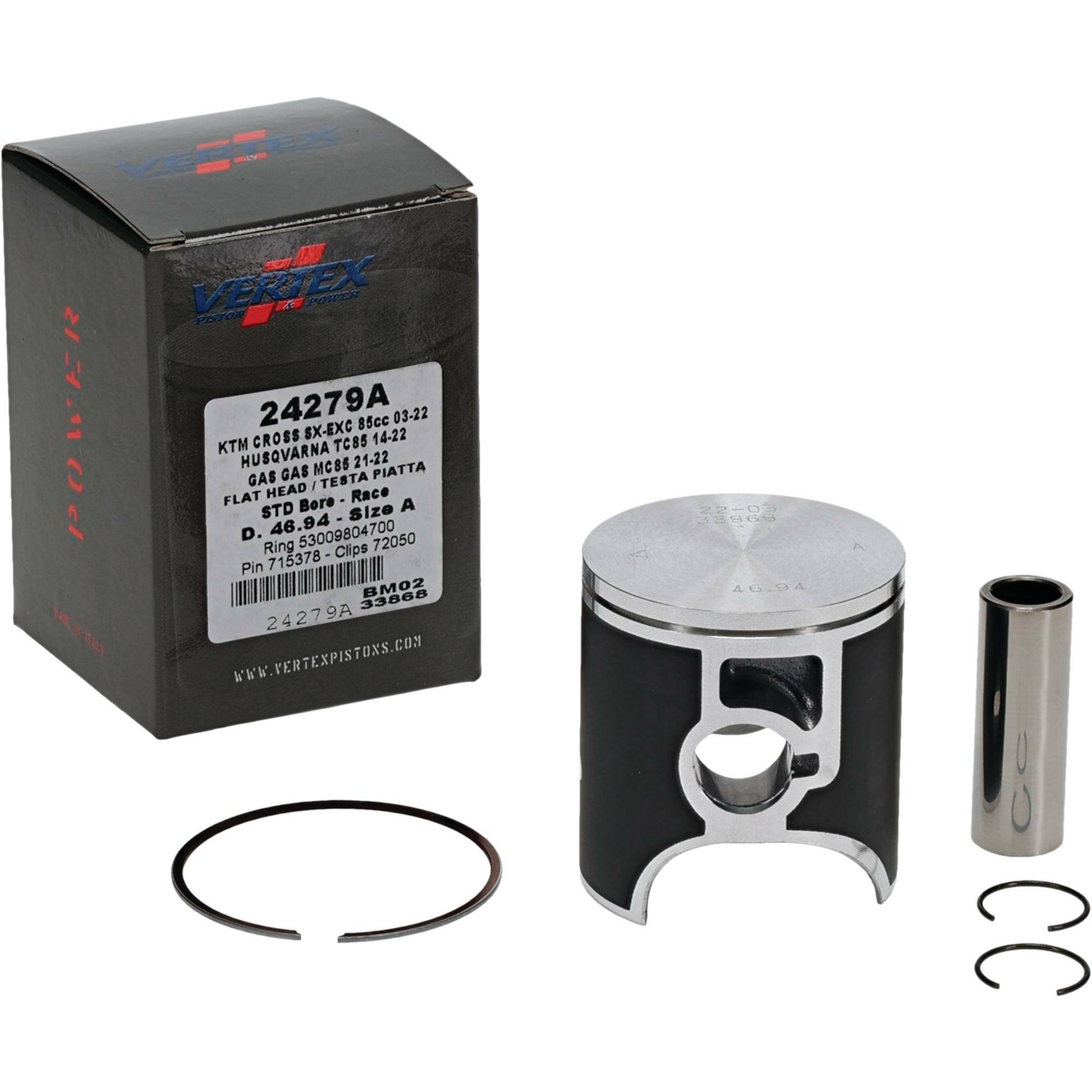 Piston Kit Cast Race 46.94/Std Gas/Husq/Ktm
