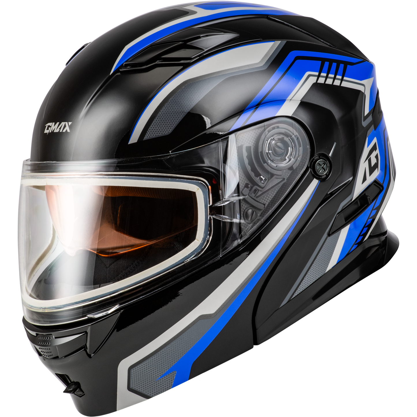 Md 01s Transistor Snow Helmet Blue/Black Sm
