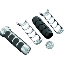 Kuryakyn ISO Grips For GL1800 With Heated Grips Chrome