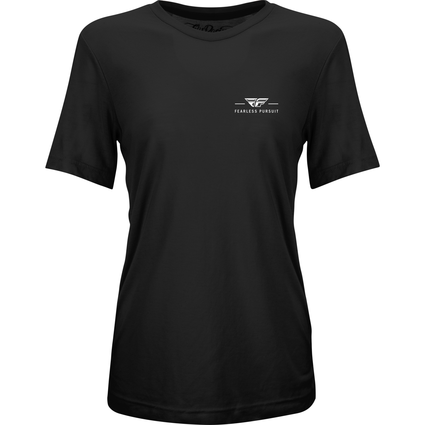 Women's Fly Motto Tee Black 2x