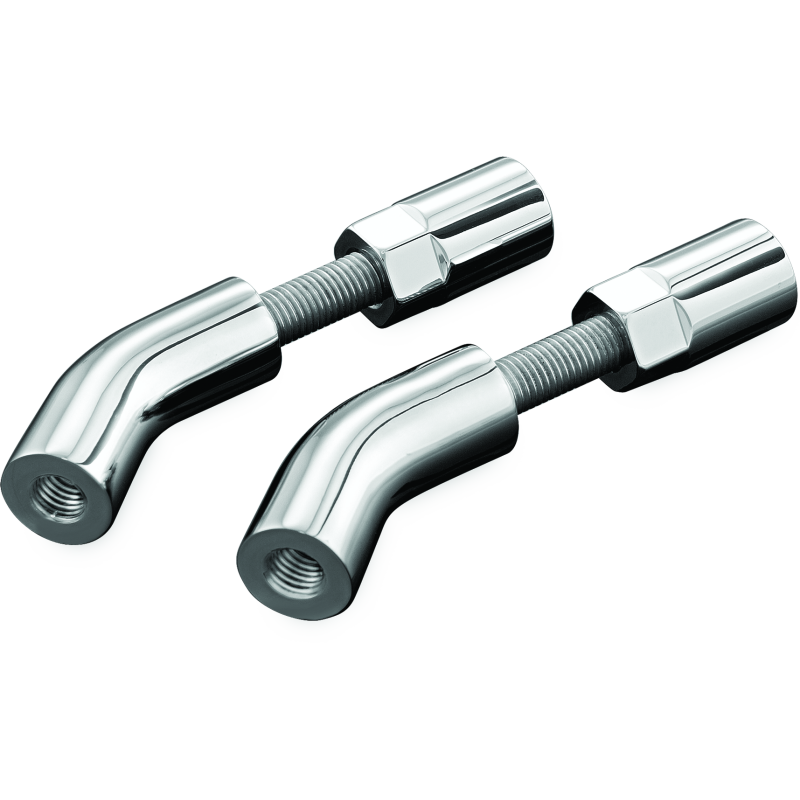 Kuryakyn Mirror Stem 3in Outward Extenders Chrome