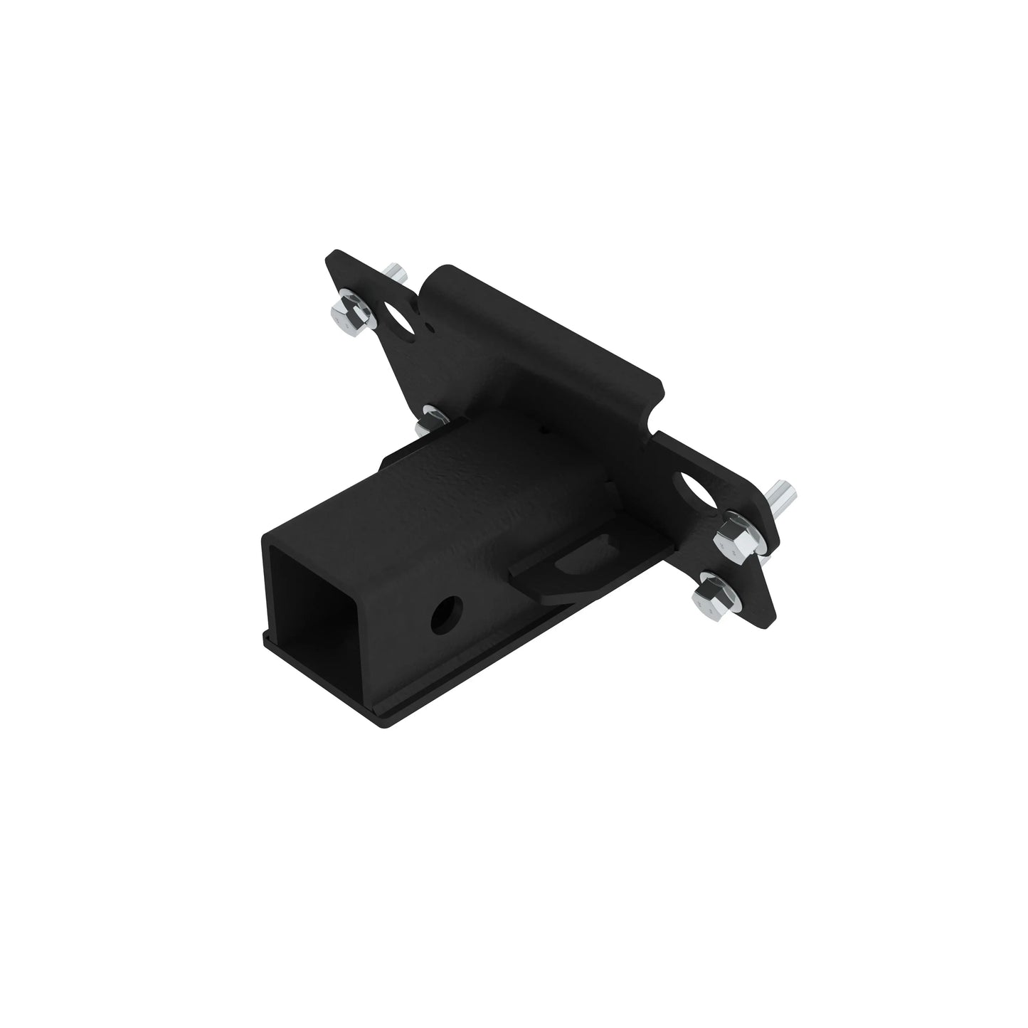 Utv 2" Front Receiver Hitch Black Pol