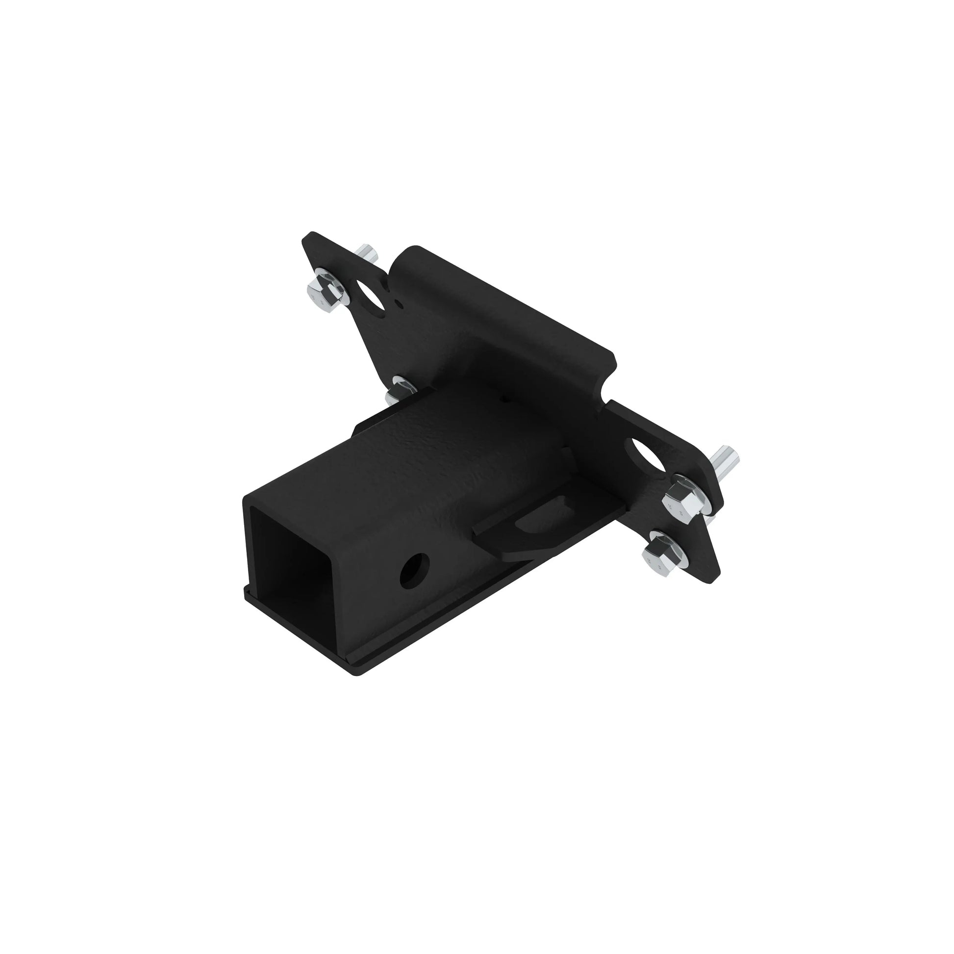 Utv 2" Front Receiver Hitch Black Pol