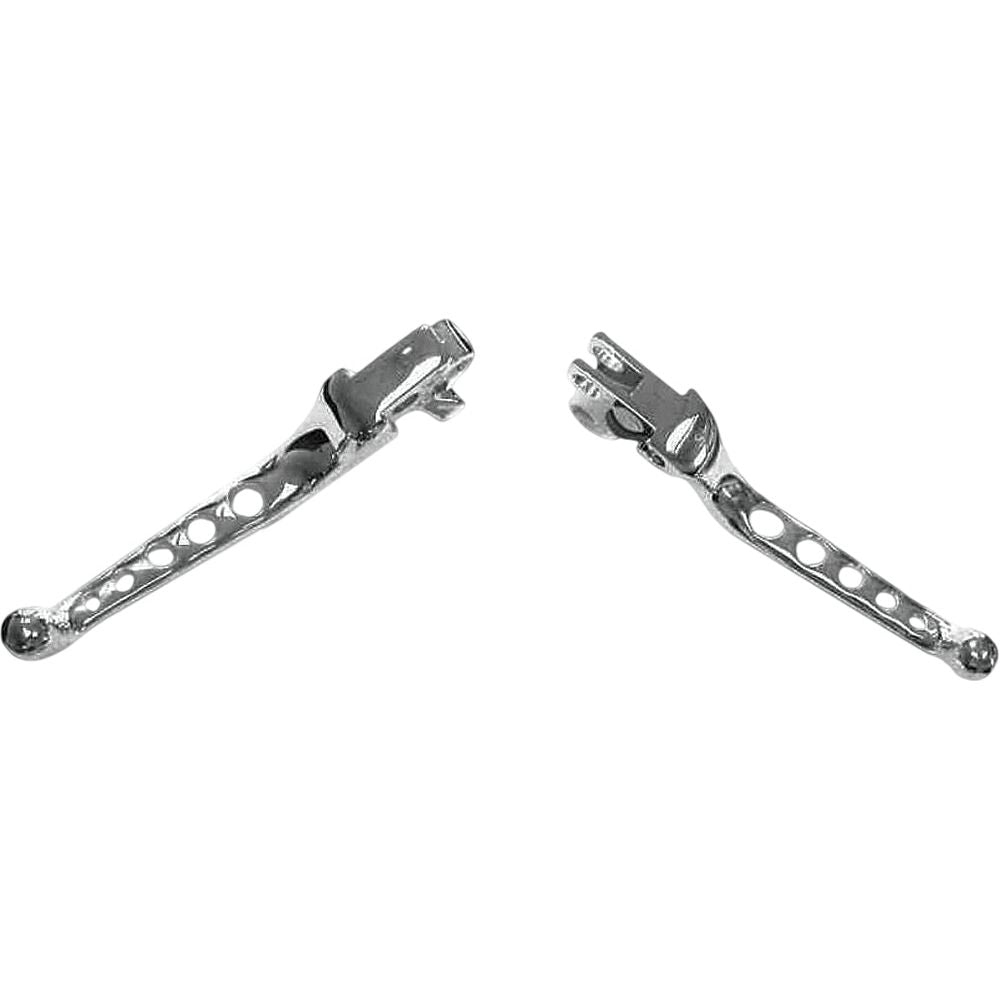5 Hole Lever Set Chrome Big Twin 07 Up