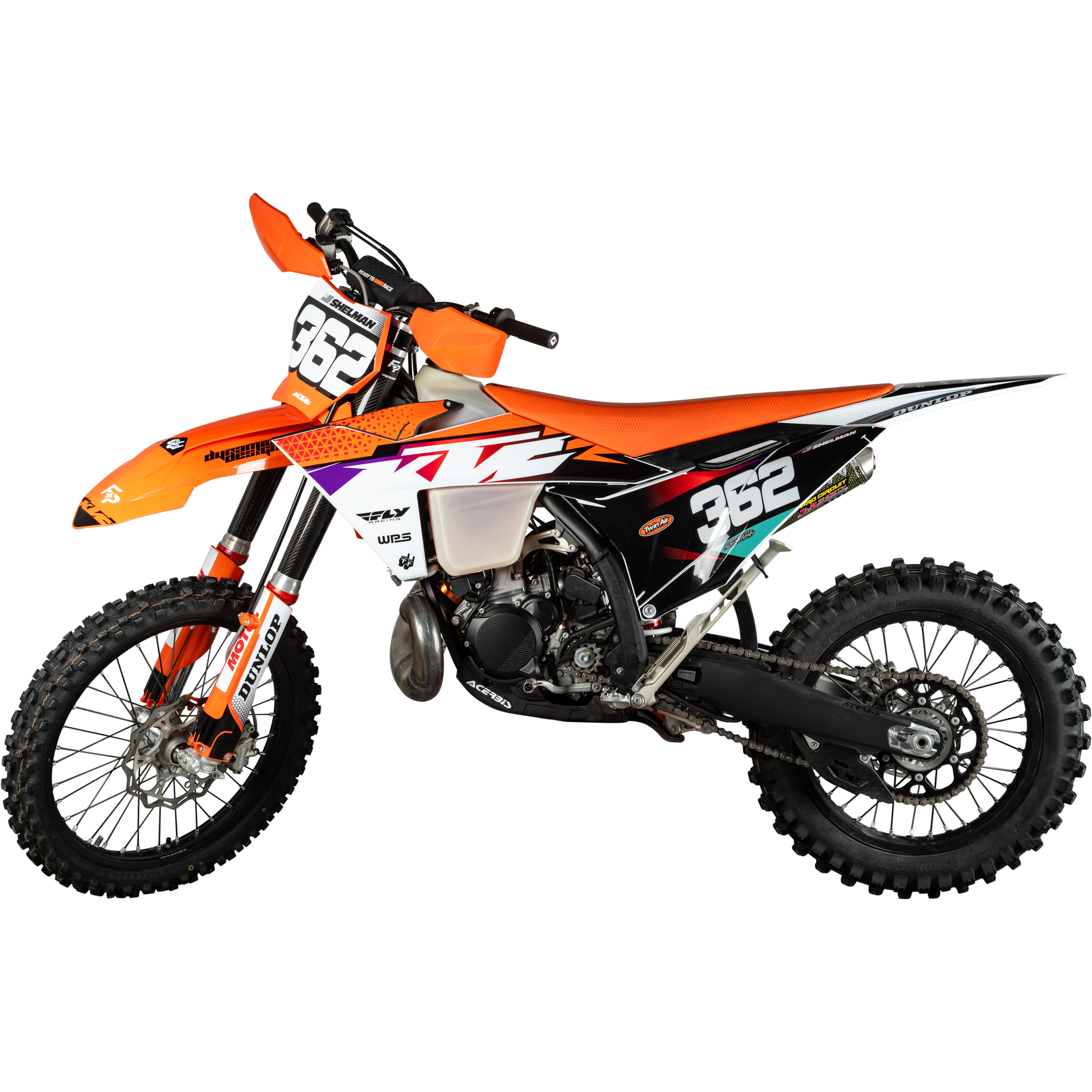 Carbon Fiber Fork Shield Lower 52 Mm X 260 Mm