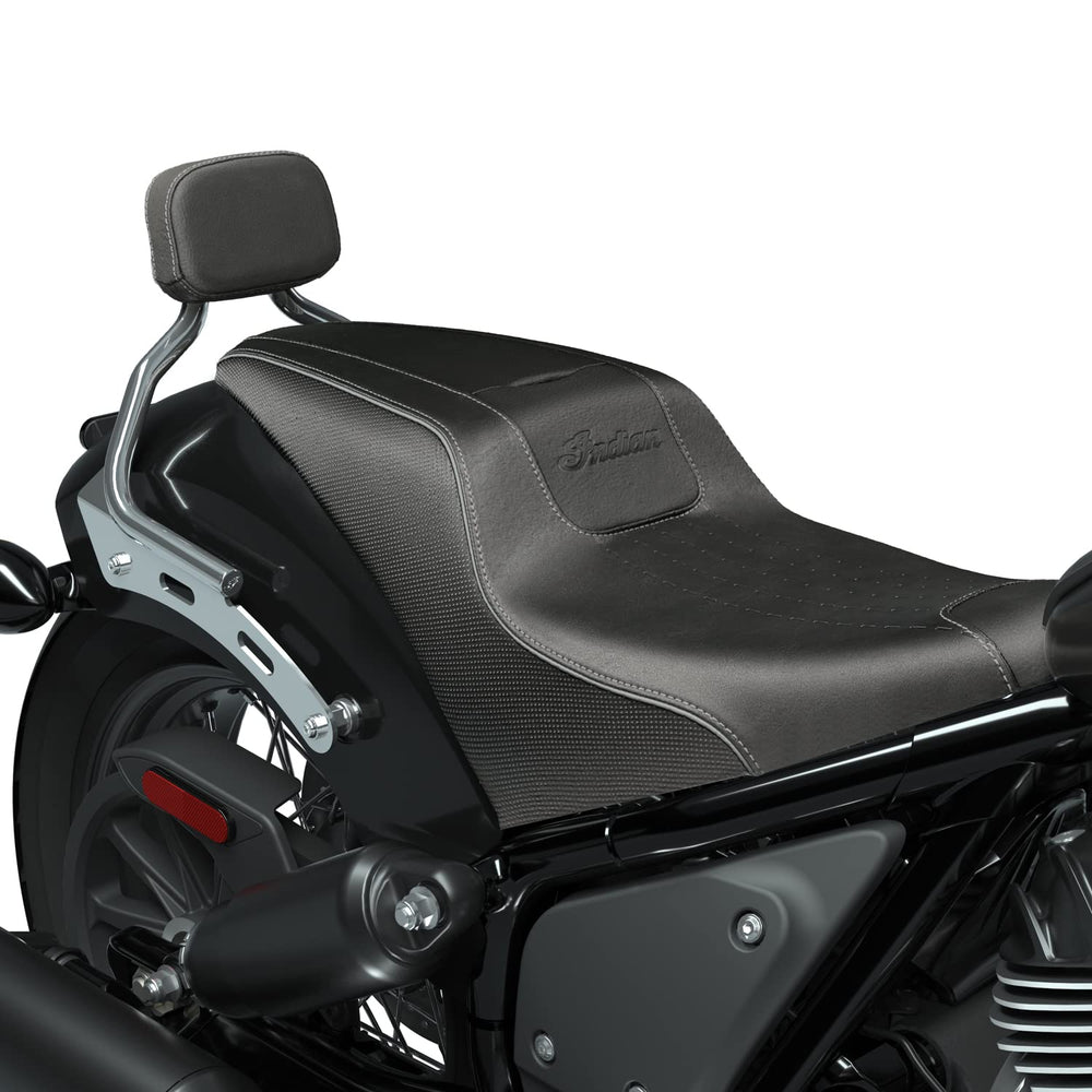 
                      
                        Indian Motorcycle Syndicate Low Profile Passenger Backrest Pad, Gray - 2890036-VBB
                      
                    
