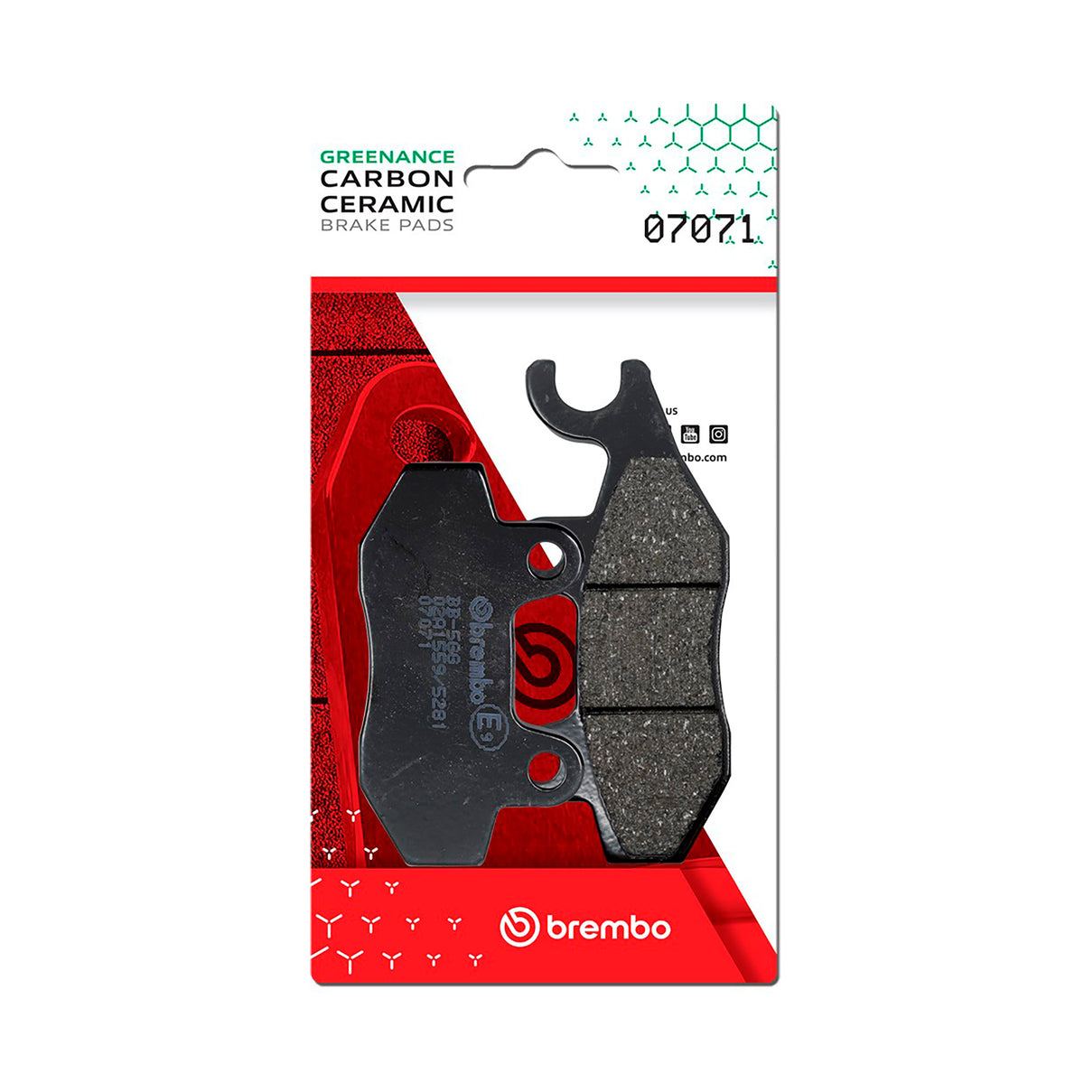 Prime Cc Brake Pads Carbon Ceramic