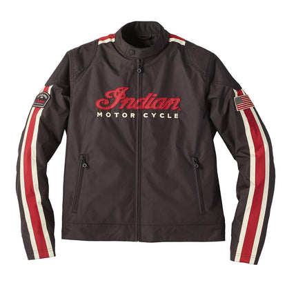 Indian Motorcycle Men's Textile 1901 V2 Jacket, Black - L