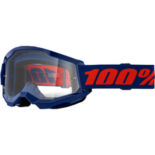Strata 2 Goggle Navy Clear Lens