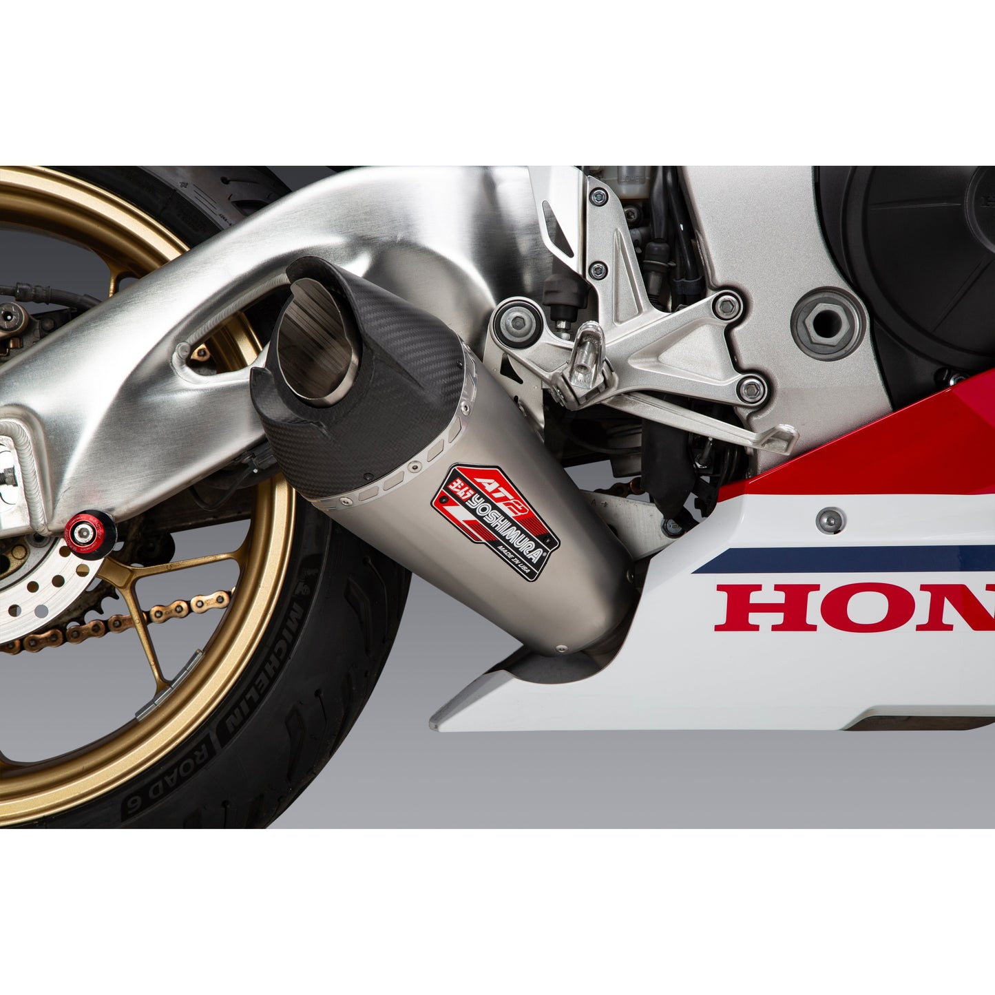 Exhaust Street At2 Slip On Ss Ss Cf