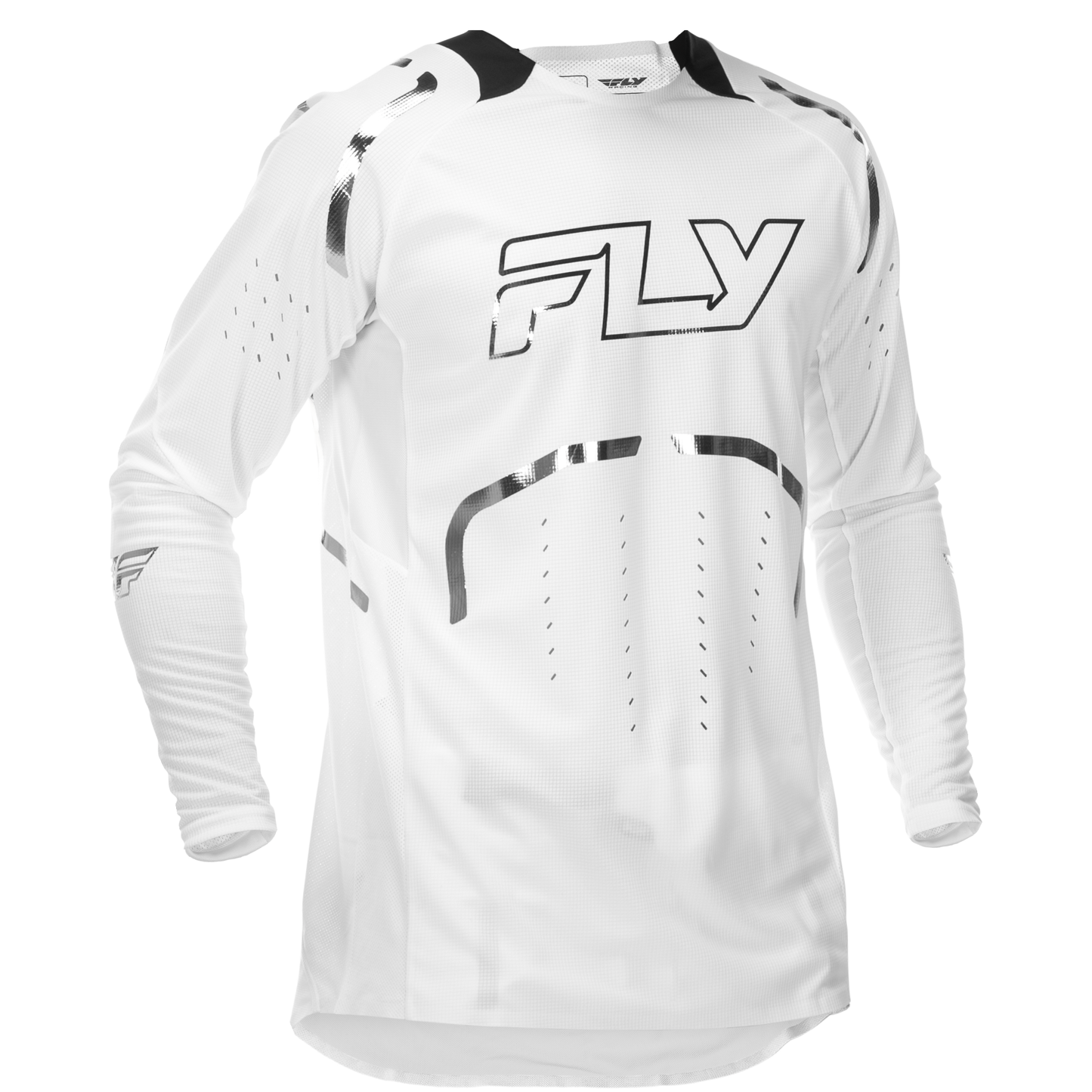 Evolution  Dst Le Flash Jersey White/Silver Sm