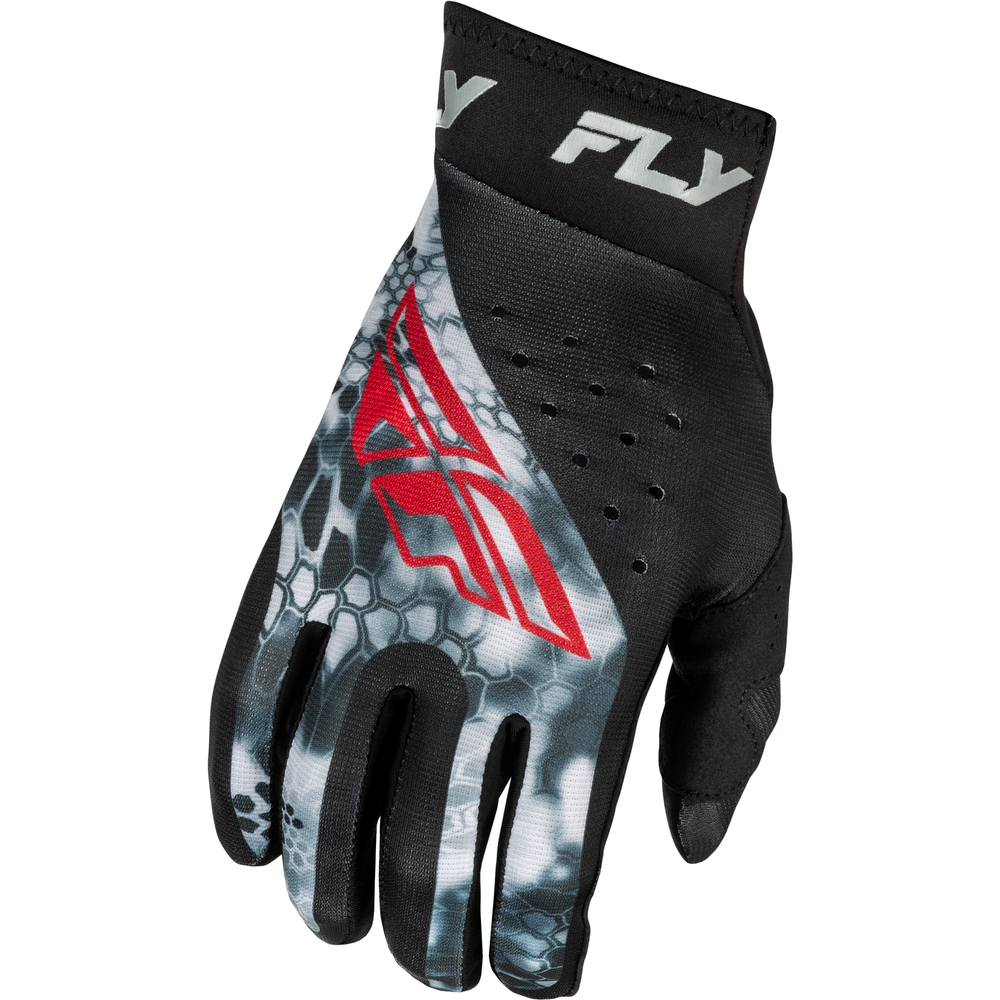 Pro Lite Kryptek Gloves Black/Red/Grey Xs
