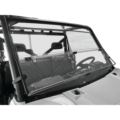 QuadBoss 15-19 Polaris Ranger 1000 Diesel Windbreak Folding Windshield