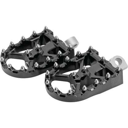 Bmx Style Foot Pegs Black