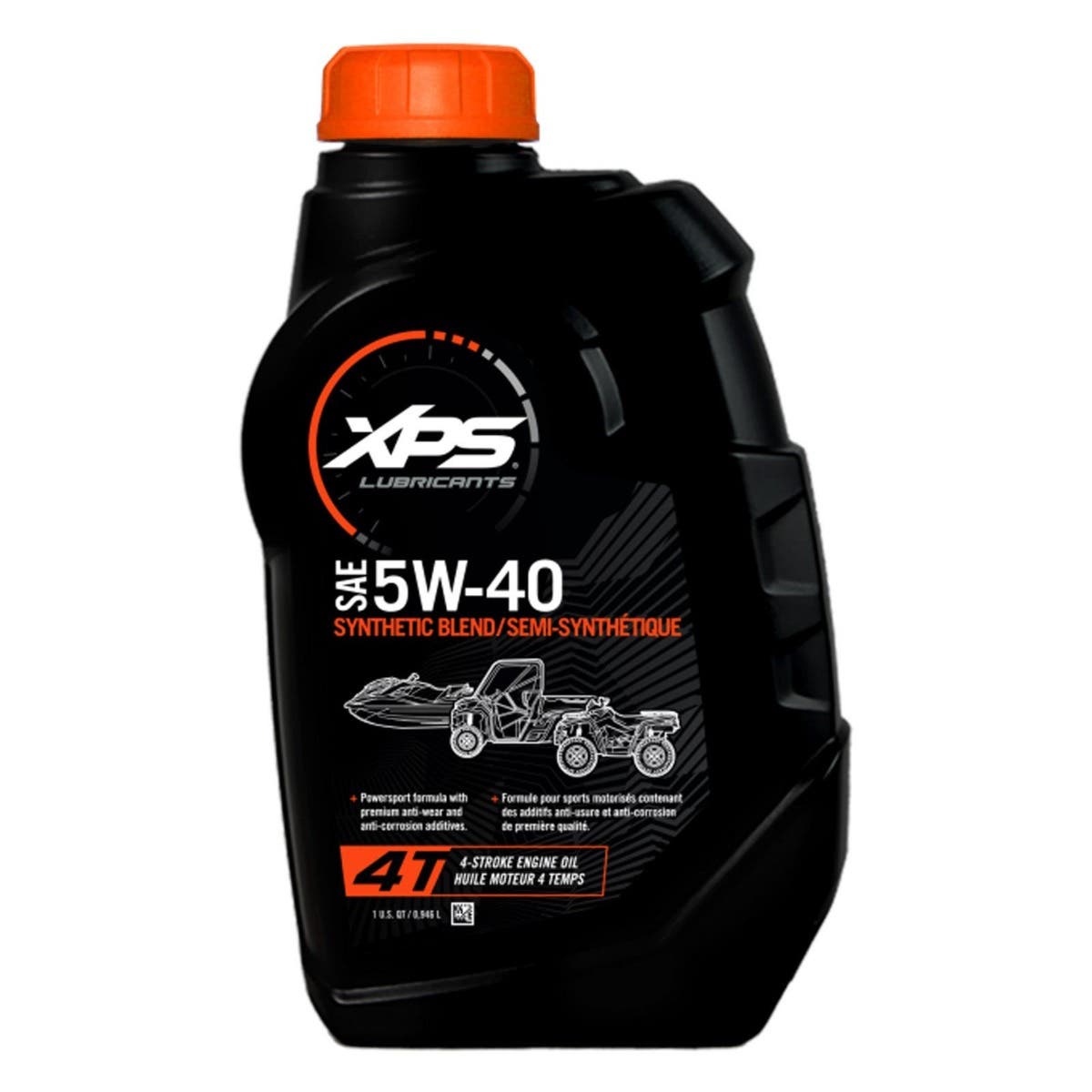 BRP 4T 5W-40 Synthetic Blend Oil - 9779133