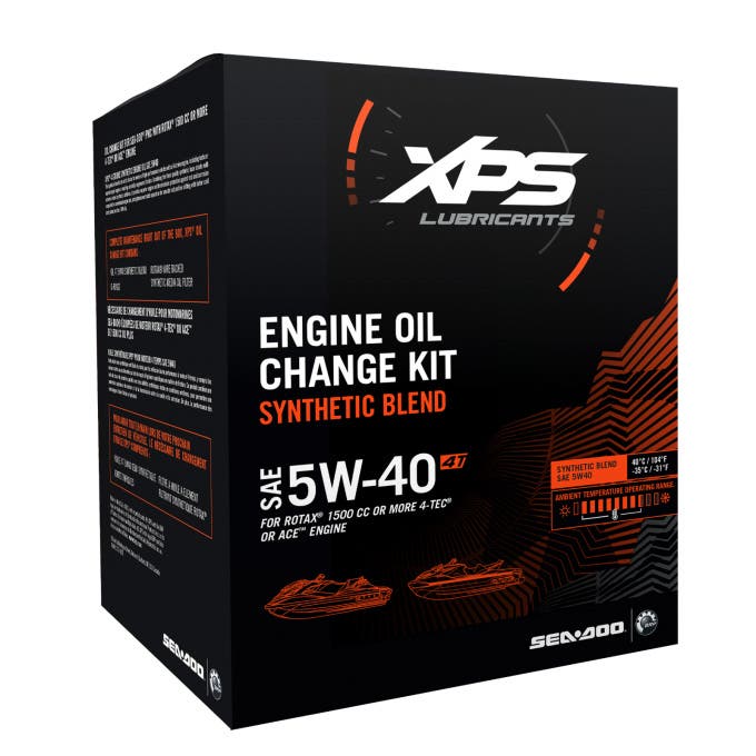 4T 5W-40 Synthetic Blend Oil Change Kit For Engines Of 1500 Cc Or More - 9779251