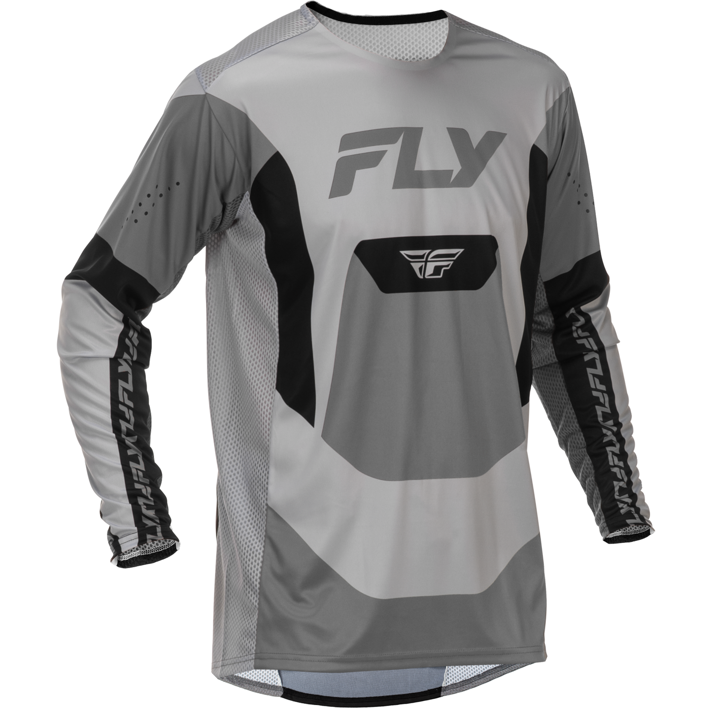 Lite Jersey Grey/Black Lg