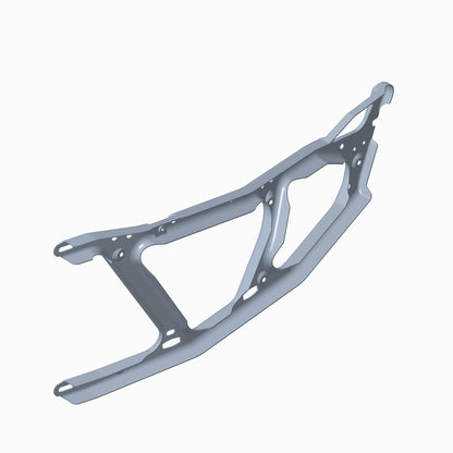 Polaris RZR Right Hand Door Frame, Matte Black - 5257930-458