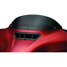 Kuryakyn Smooth Windshield Trim 14-Up Touring Gloss Black