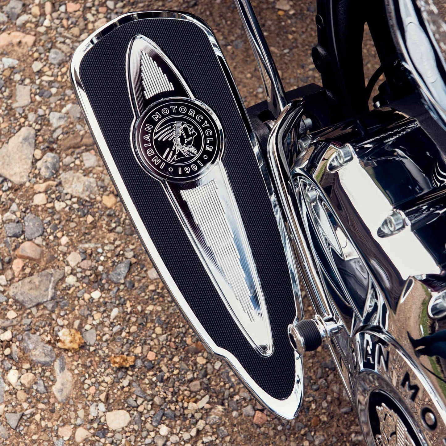 Indian Motorcycle Select Heel Shift Peg for Gear Shift Lever, Chrome, for Specific Pursuit, Challenger, Chieftain, Roadmaster, Springfield, Chief Models and More, for Comfort, Qty 1-2880729-156