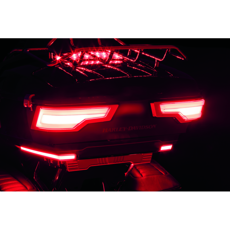 Kuryakyn Tracer Tour Pak Rear Lights Chrome Red Lens