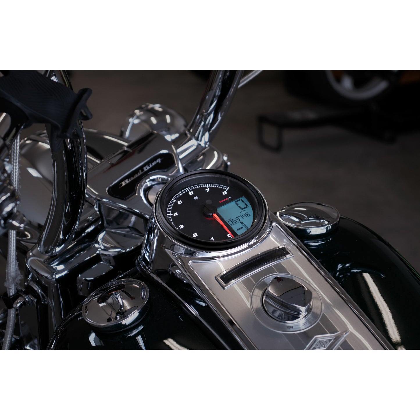 Hd 05 4.5" Gauge Black Bezel `12 17 Fxd 11 12fxst 14 22flhr