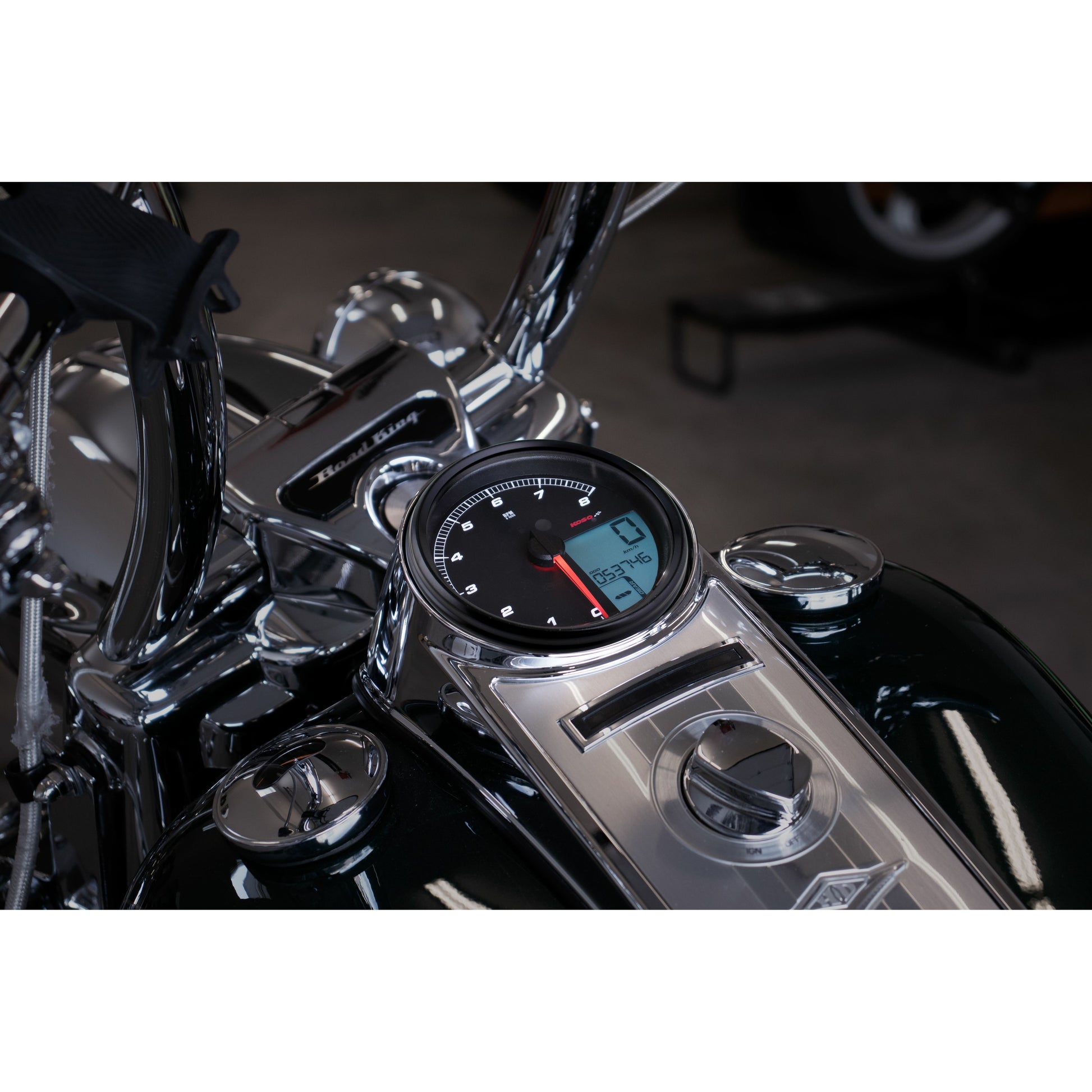 Hd 05 4.5" Gauge Black Bezel `12 17 Fxd 11 12fxst 14 22flhr