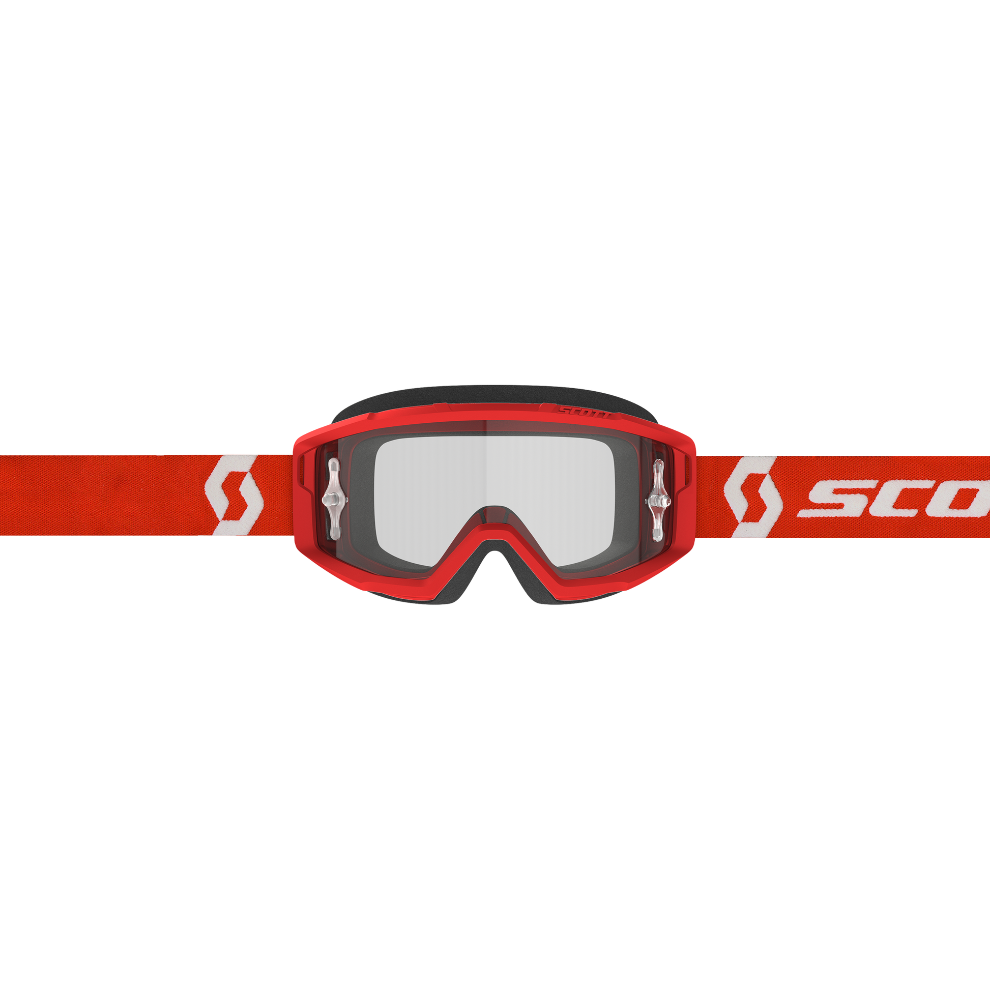Primal Goggle Red/White Clear Works