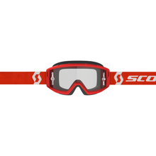 Primal Goggle Red/White Clear Works
